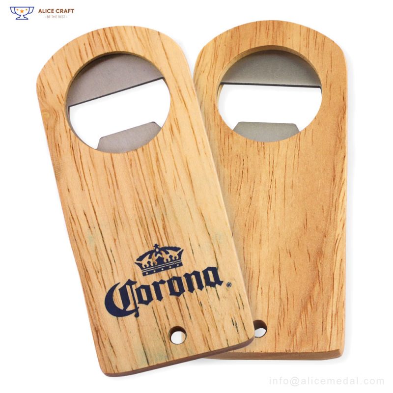 Custom Wood Bottle Openers