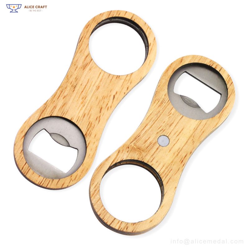 Custom Wood Bottle Openers