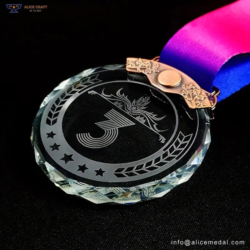 Custom Crystal Medal