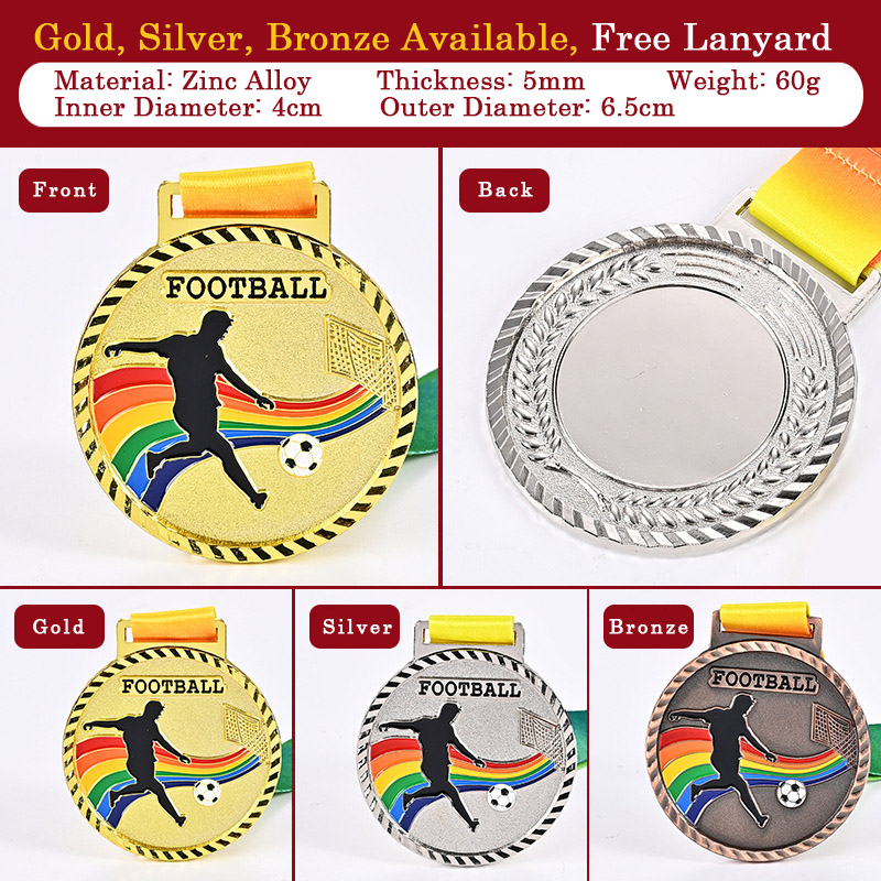 Custom Football Medals