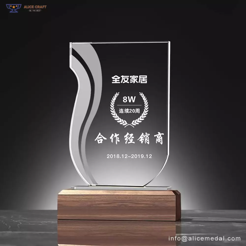 Custom Crystal Trophies